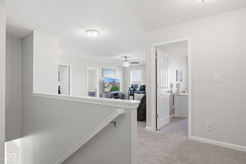Hallway at 4355 Homestead Drive, Whitestown, IN