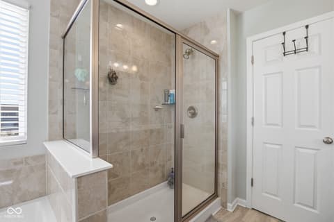 Primary bathroom at 4355 Homestead Drive, Whitestown, IN