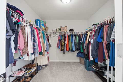 Walk In Closets — 4355 Homestead Drive, Whitestown, IN