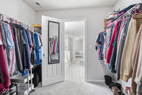 Walk In Closets — 4355 Homestead Drive, Whitestown, IN