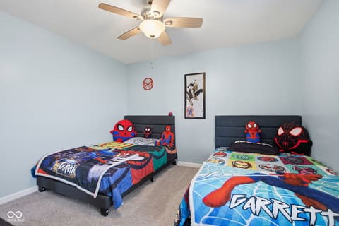 Bedroom at 4355 Homestead Drive, Whitestown, IN