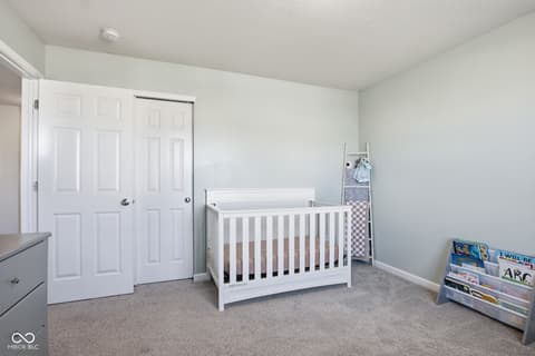 Bedroom at 4355 Homestead Drive, Whitestown, IN