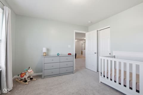 Bedroom at 4355 Homestead Drive, Whitestown, IN