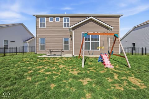 Backyard at 4355 Homestead Drive, Whitestown, IN