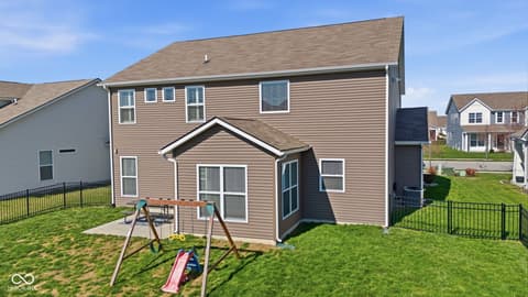 Backyard at 4355 Homestead Drive, Whitestown, IN