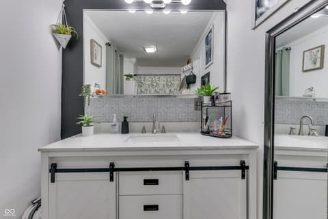Primary bathroom at 1232 S Biltmore Avenue, Indianapolis, IN