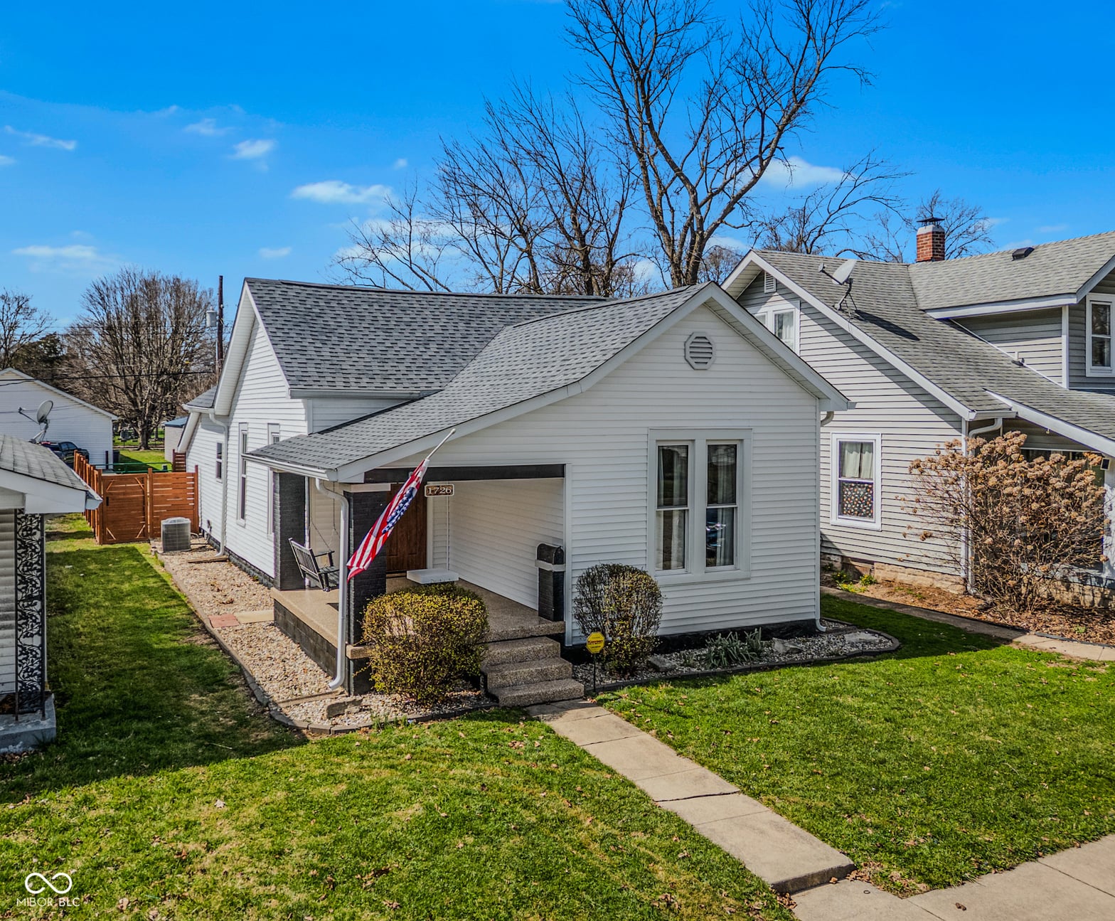 Front exterior at 1726 California Street, Columbus, IN