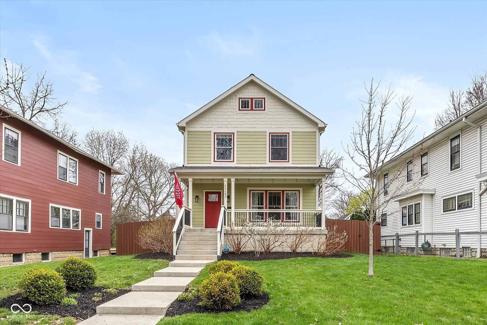 Front exterior at 1123 N Keystone Avenue, Indianapolis, IN