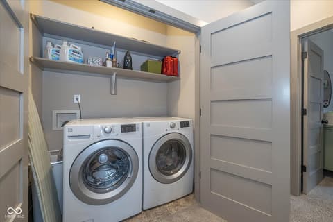 Laundry room at 1123 N Keystone Avenue, Indianapolis, IN