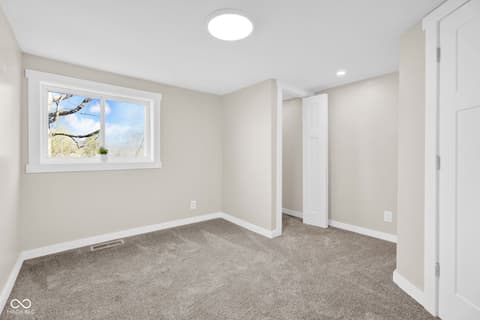 Bedroom at 8311 W Old Nashville Road, Columbus, IN