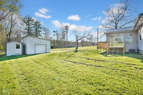 Yard at 8311 W Old Nashville Road, Columbus, IN