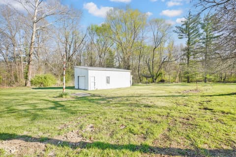 Yard at 8311 W Old Nashville Road, Columbus, IN