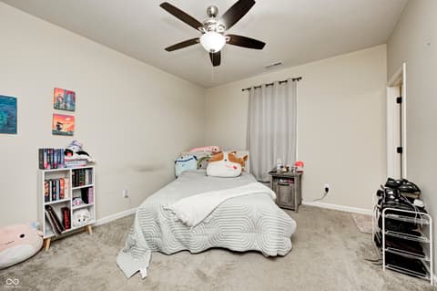 Bedroom at 1331 McCormicks Circle, Danville, IN
