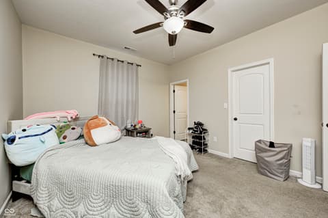 Bedroom at 1331 McCormicks Circle, Danville, IN