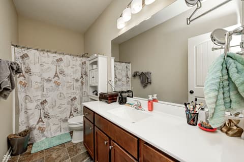 Bathroom at 1331 McCormicks Circle, Danville, IN