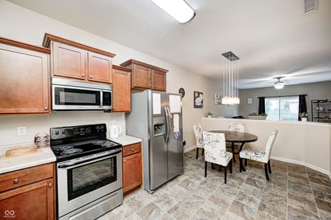 Kitchen at 1331 McCormicks Circle, Danville, IN