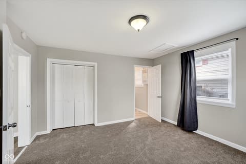 Bedroom at 2107 S B Street, Elwood, IN
