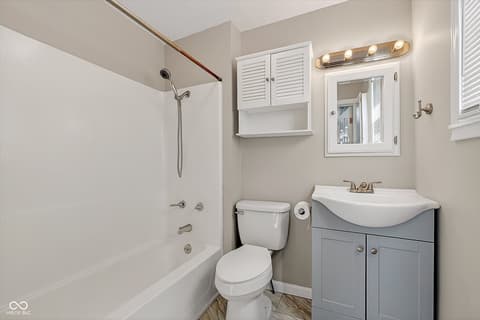 Bathroom at 2107 S B Street, Elwood, IN