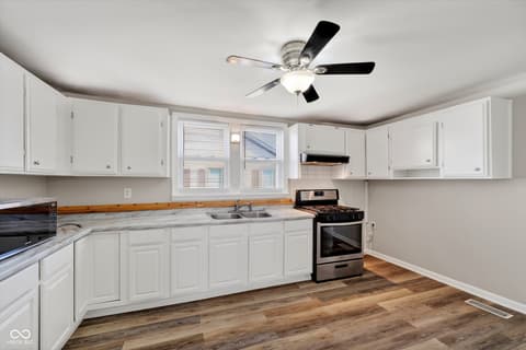 Kitchen at 2107 S B Street, Elwood, IN