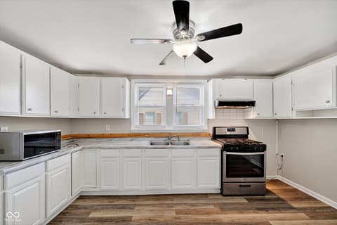 Kitchen at 2107 S B Street, Elwood, IN