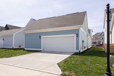 Front exterior at 15487 Heatherbank Drive, Westfield, IN