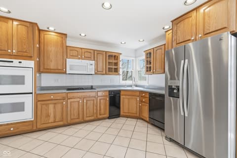 Kitchen at 15 Wildwood Drive, Carmel, IN