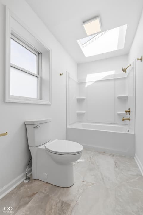 Primary bathroom at 15 Wildwood Drive, Carmel, IN