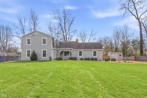 Front exterior at 15 Wildwood Drive, Carmel, IN
