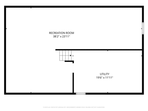 Bonus room at 15 Wildwood Drive, Carmel, IN — Large recreation room with separate utility space.