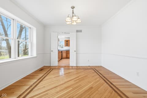 Dining room at 15 Wildwood Drive, Carmel, IN