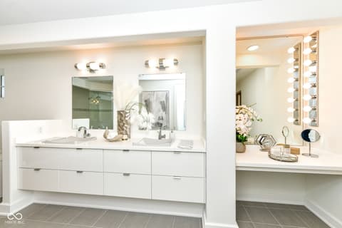 Primary bathroom at 30 W Main Street, Carmel, IN
