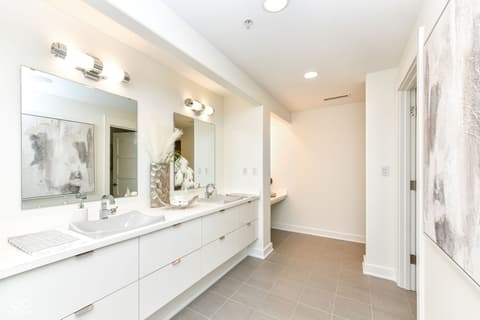 Primary bathroom at 30 W Main Street, Carmel, IN