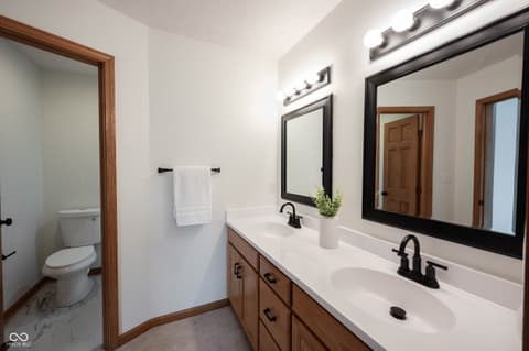 Bathroom at 825 Eastgate Drive, Anderson, IN