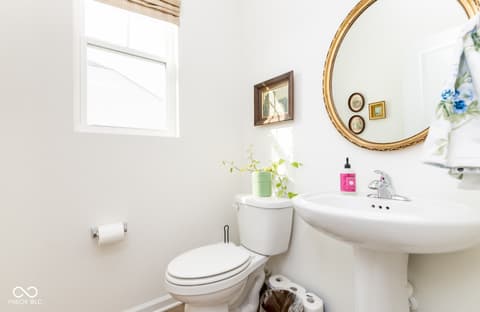 Bathroom at 923 Aurora Lane, Franklin, IN