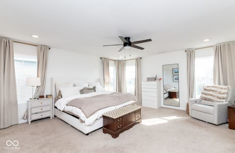Bedroom at 923 Aurora Lane, Franklin, IN