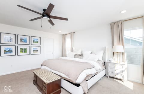 Bedroom at 923 Aurora Lane, Franklin, IN