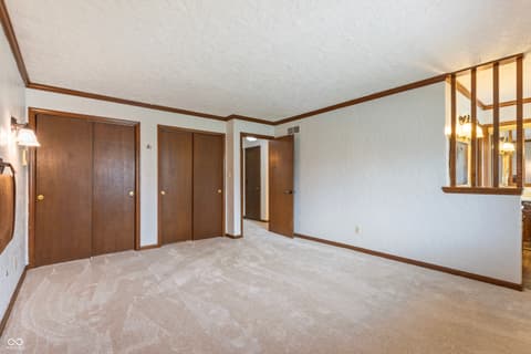 Primary bedroom at 302 Maple Court, Greenfield, IN