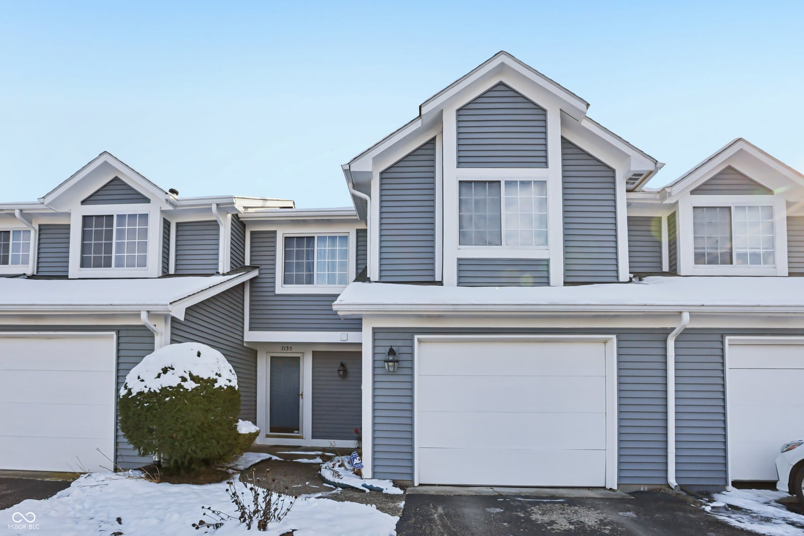 Front exterior at 7135 Bay Point Court, Indianapolis, IN