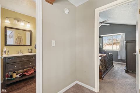 Hallway at 7135 Bay Point Court, Indianapolis, IN