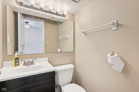Bathroom at 7135 Bay Point Court, Indianapolis, IN