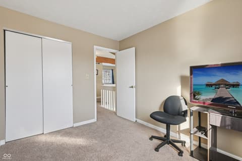 Home office at 7135 Bay Point Court, Indianapolis, IN
