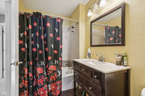 Bathroom at 7135 Bay Point Court, Indianapolis, IN