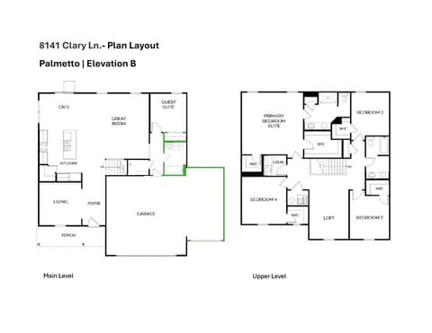 Floor Plan — 8141 Clary Lane, Pendleton, IN