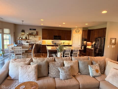 Living room at 299 Entrance Hall View, Greenwood, IN