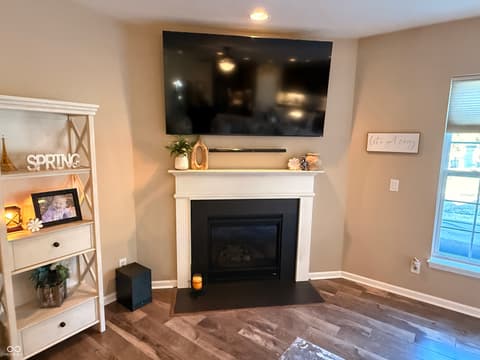 Living room at 299 Entrance Hall View, Greenwood, IN