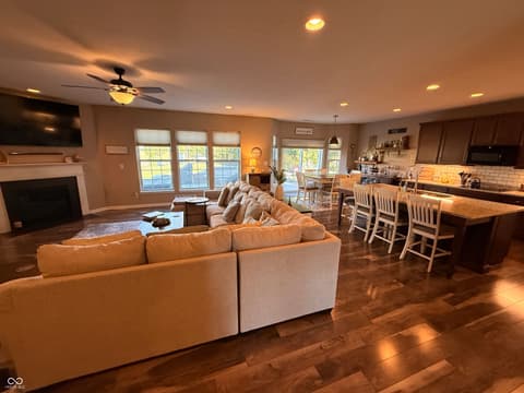 Living room at 299 Entrance Hall View, Greenwood, IN