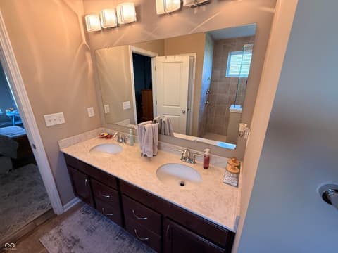 Bathroom at 299 Entrance Hall View, Greenwood, IN