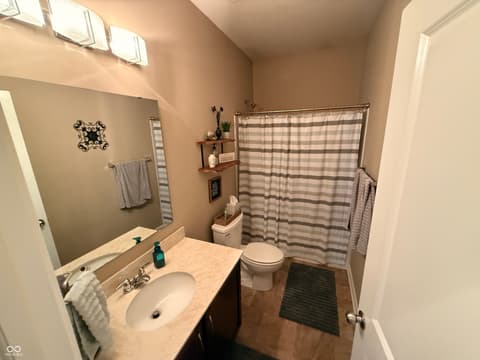 Bathroom at 299 Entrance Hall View, Greenwood, IN