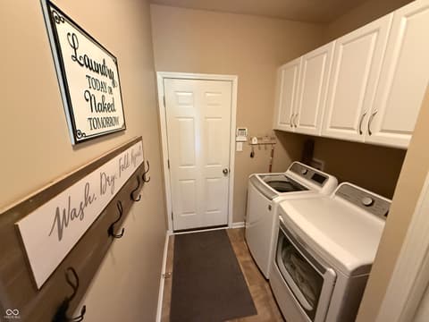 Laundry room at 299 Entrance Hall View, Greenwood, IN