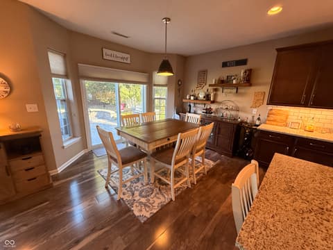 Dining room at 299 Entrance Hall View, Greenwood, IN